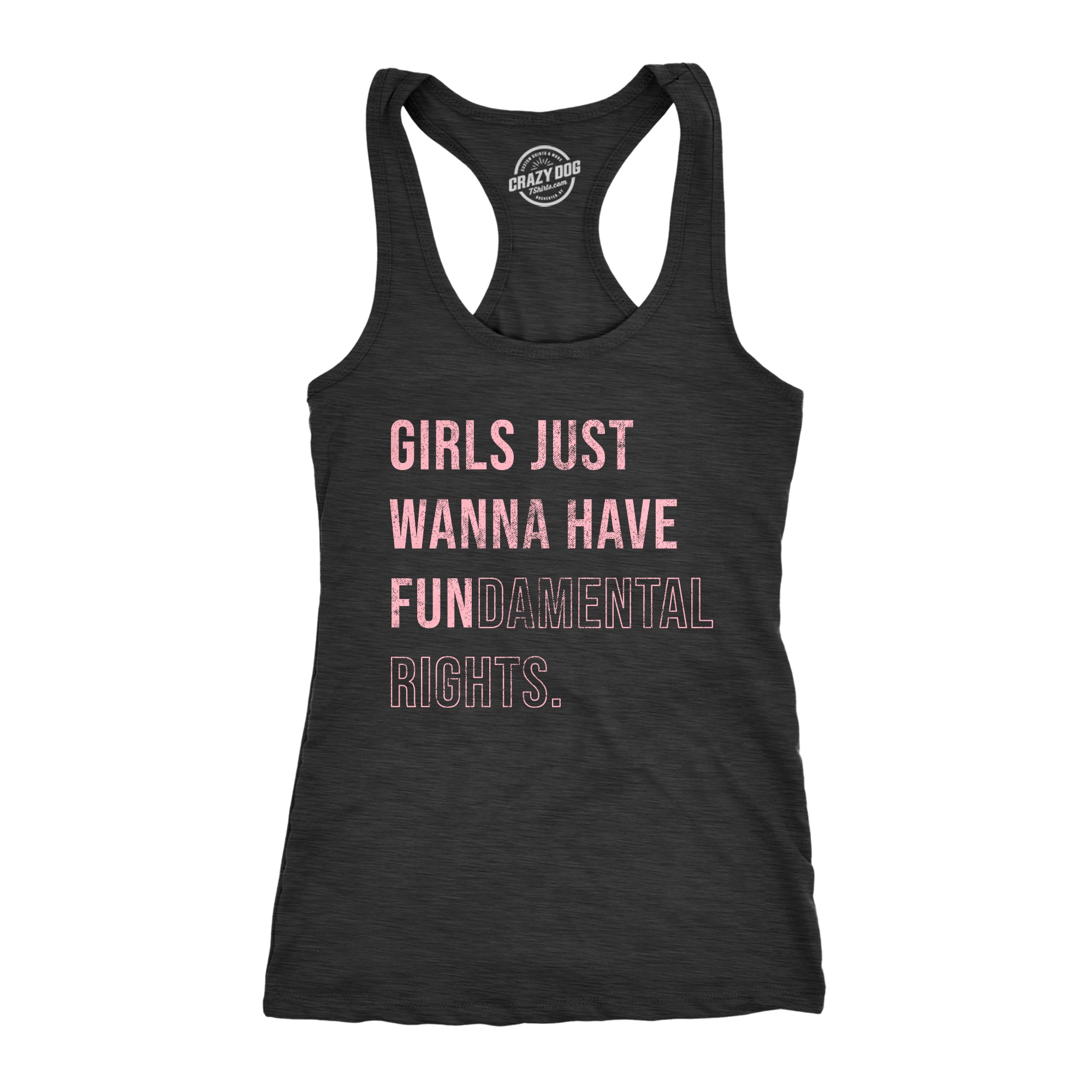 Girls Just Wanna Have Fundamental Rights Women's Tank Top