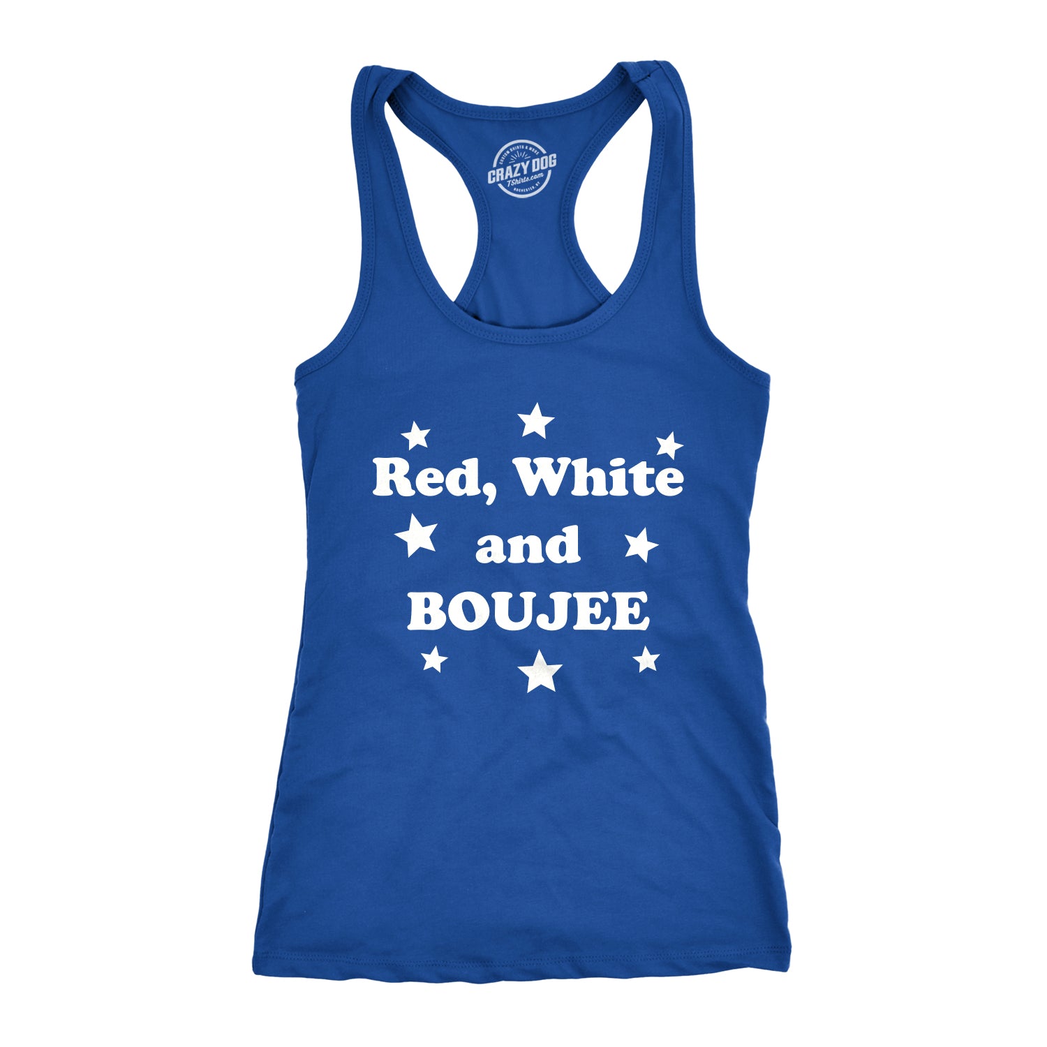Red White and Boujee Women's Tank Top