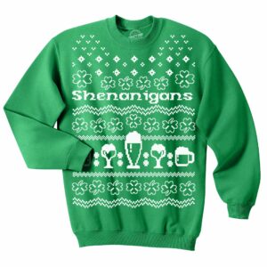 Shenanigans Ugly Sweater Crew Neck Sweatshirt